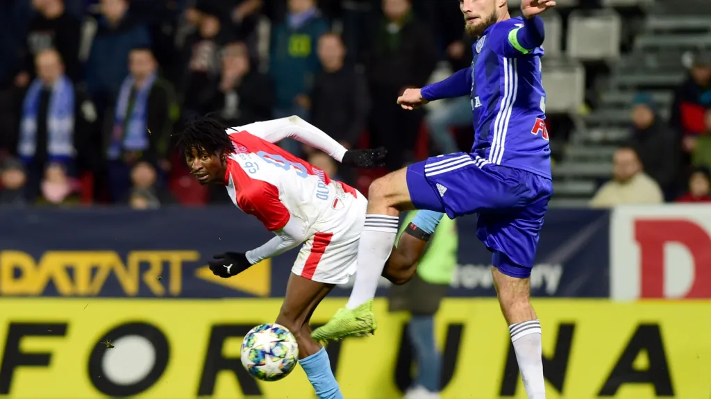 Utkání Olomouc - Slavia