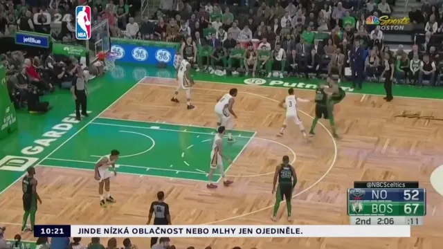 Basketbalisté Celticu přehráli New Orleans
