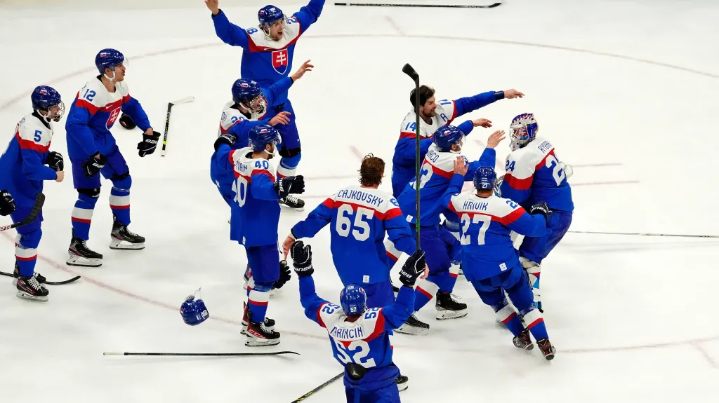 Slováci se radují z olympijského bronzu