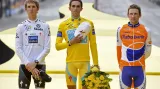 Pódium Tour de France 2010