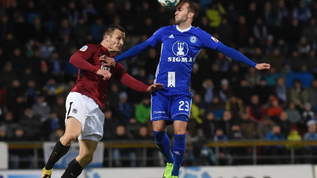 Utkání Olomouc - Sparta