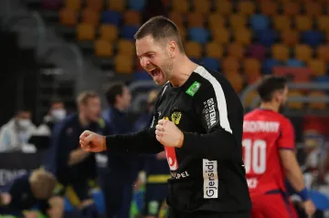 Brankář švédských házenkářů Andreas Palicka