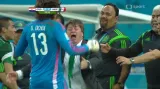 Gól v utkání Chorvatsko - Mexiko: Guardado - 0:2 (75. min.)