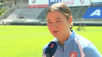 Lucie Kroupová o reprezentaci, její sestra Alexandra o sezoně ve Slovanu Liberec