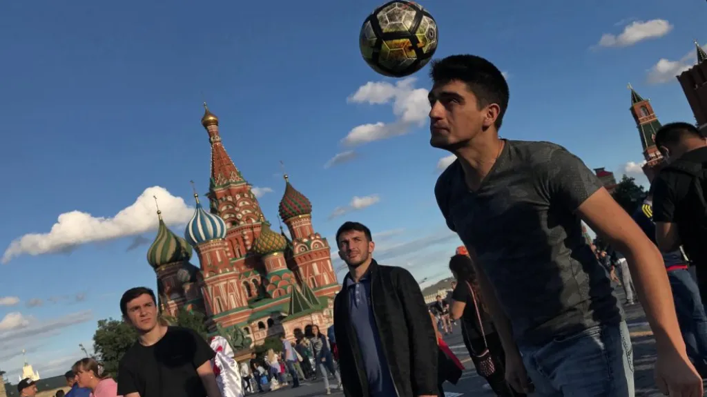 Rusko žije fotbalem. Pochopitelně také na Rudém náměstí