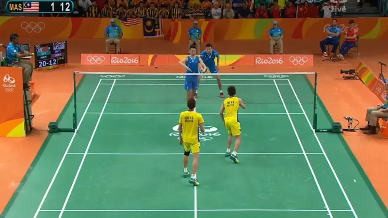 Finále badmintonistů bude asijskou záležitostí