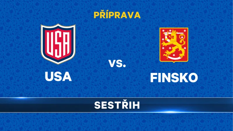 Sestřih utkání USA - Finsko