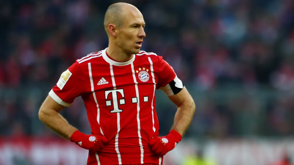 Arjen Robben z Bayernu Mnichov
