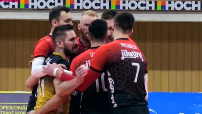 Volejbalisté Budějovic vstoupili do semifinále výhrou nad Libercem