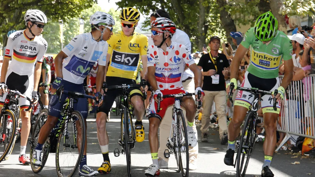 Před startem 17. etapy Tour de France