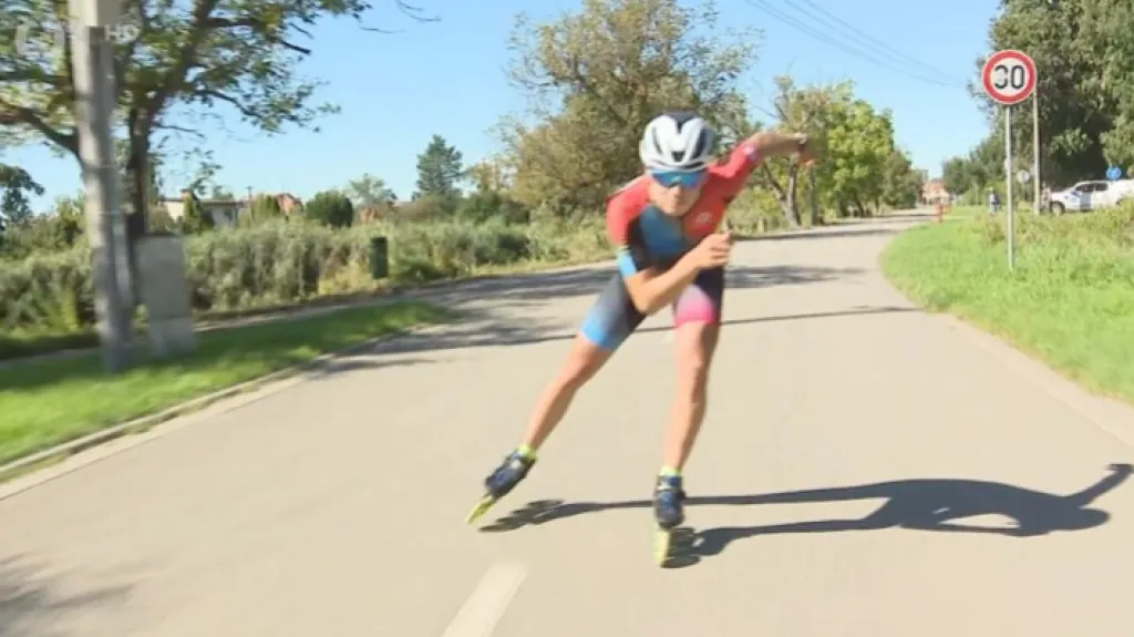 Rychlobruslař Steklý doladí formu v Německu