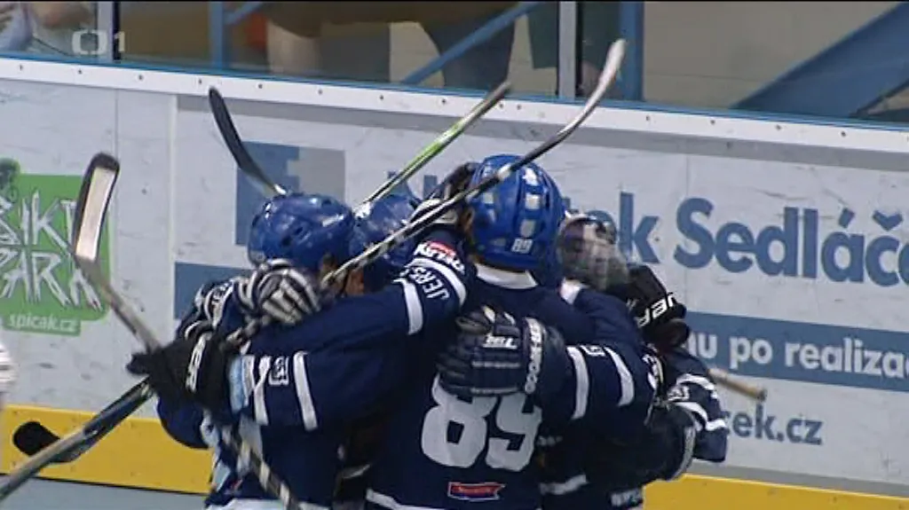 Kladno si zahraje potřetí za sebou o hokejbalový titul