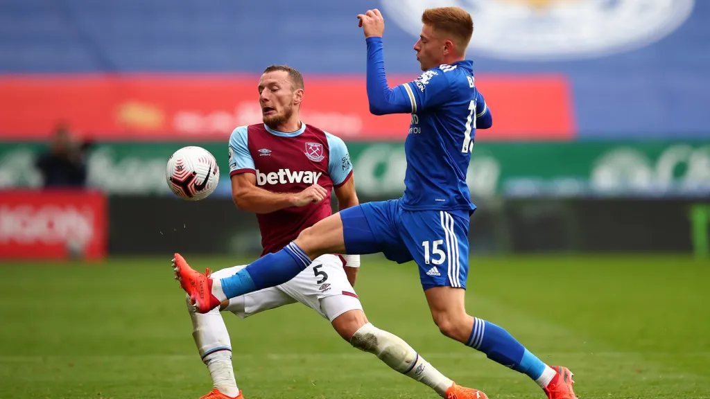 Vladimír Coufal v dresu West Hamu