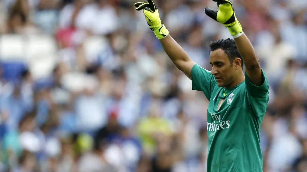 Brankář Realu Madrid Keylor Navas