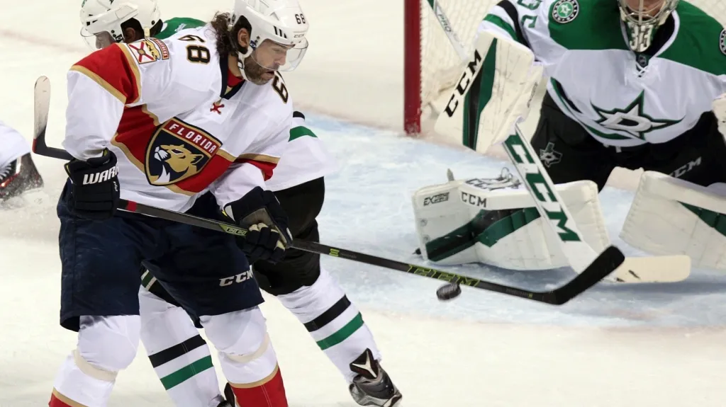 Jaromír Jágr v dresu Floridy