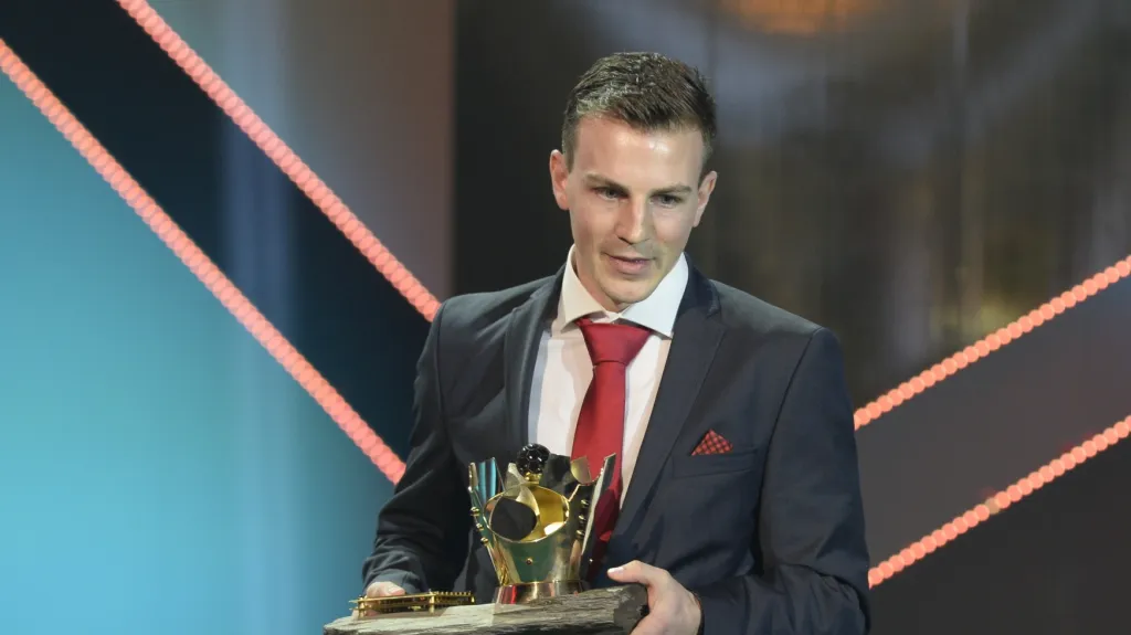 Vladimír Darida s první cenou v anketě Fotbalista roku 2017