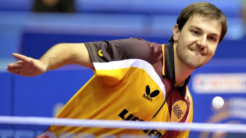 Německý stolní tenista Timo Boll