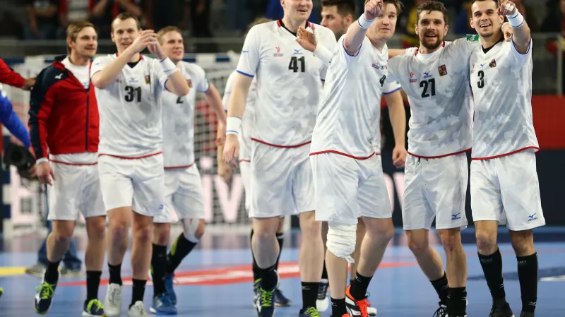 Slavící čeští házenkáři