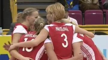 České volejbalistky